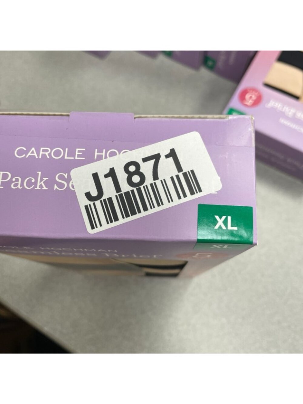 NWT Carole Hochman Women's XL Seamless Brief 5-Pack Silky Soft  J1871 - Picture 7 of 7